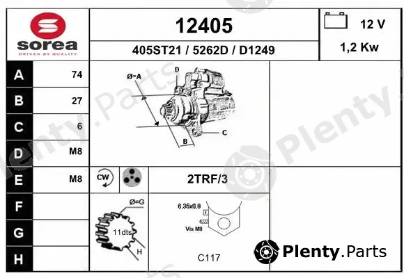 EAI 12405 — Starter