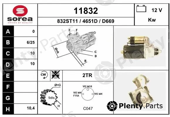 EAI 11832 — Starter
