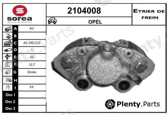 EAI 2104008 — Brake Caliper