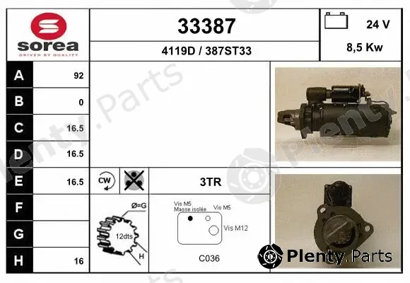 EAI 33387 — Starter