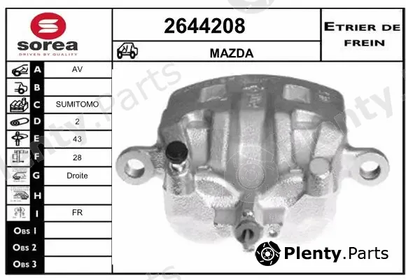 EAI 2644208 — Brake Caliper