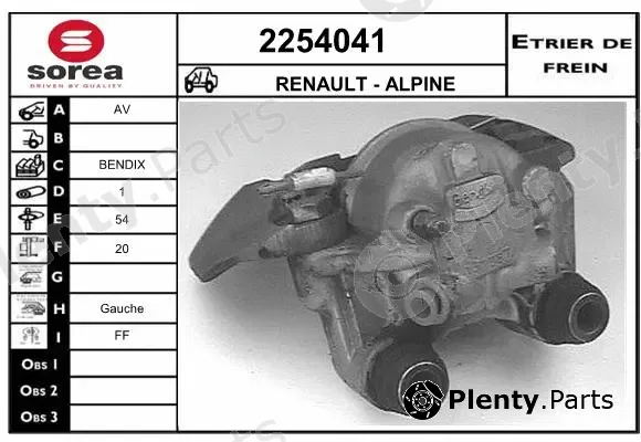 EAI 2254041 — Brake Caliper