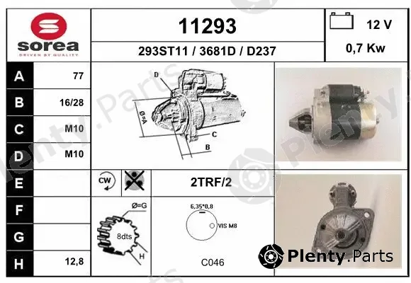 EAI 11293 — Starter