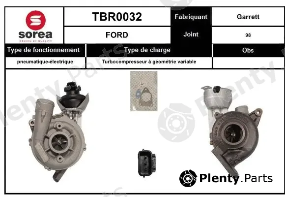 EAI TBR0032 — Charger, charging (supercharged/turbocharged)