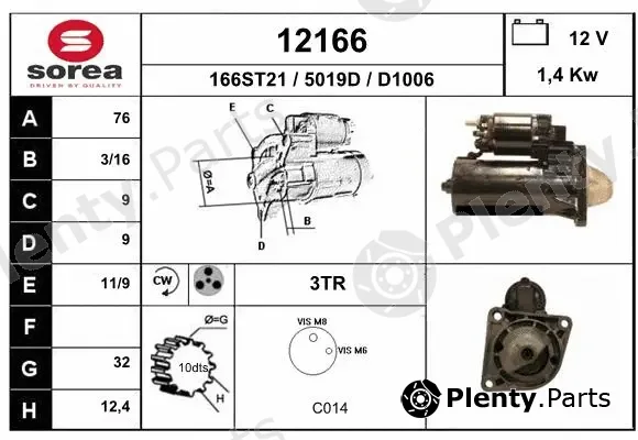 EAI 12166 — Starter