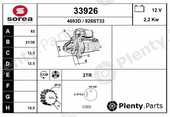 EAI 33926 — Starter
