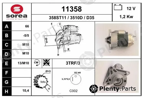 EAI 11358 — Starter