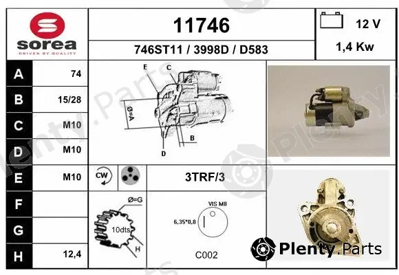 EAI 11746 — Starter