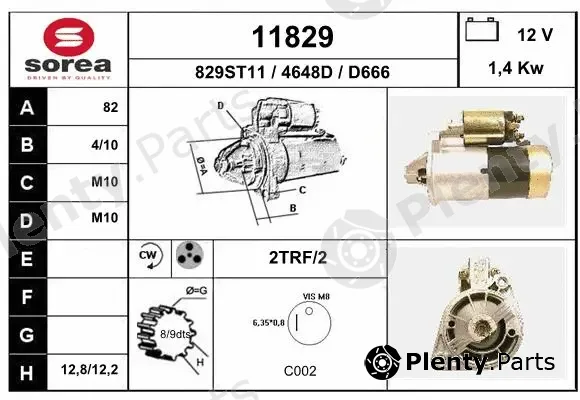 EAI 11829 — Starter
