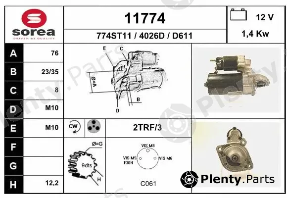 EAI 11774 — Starter