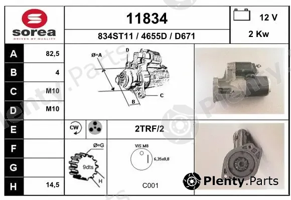 EAI 11834 — Starter