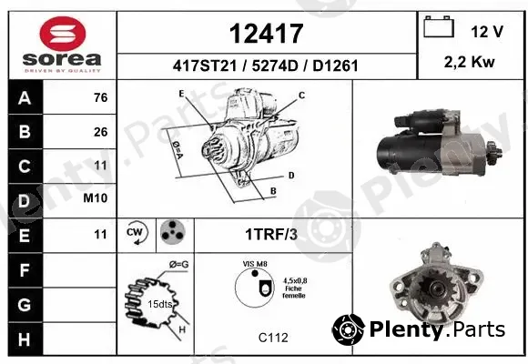 EAI 12417 — Starter