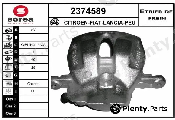 EAI 2374589 — Brake Caliper