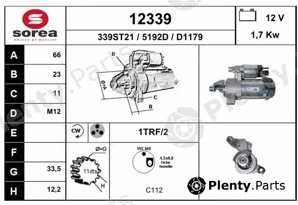 EAI 12339 — Starter