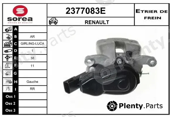EAI 2377083E — Brake Caliper