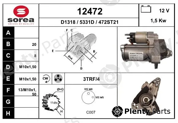 EAI 12472 — Starter