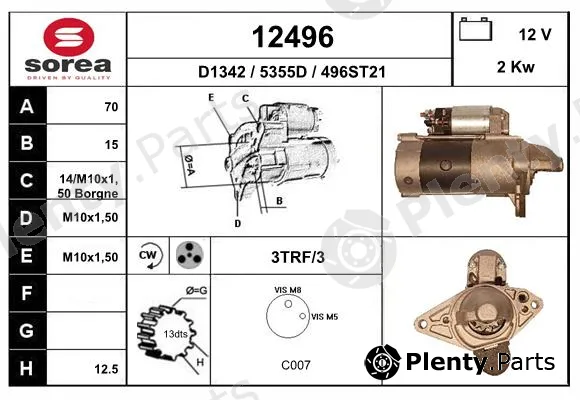 EAI 12496 — Starter
