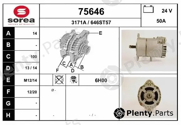 EAI 75646 — Alternator