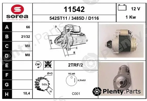 EAI 11542 — Starter