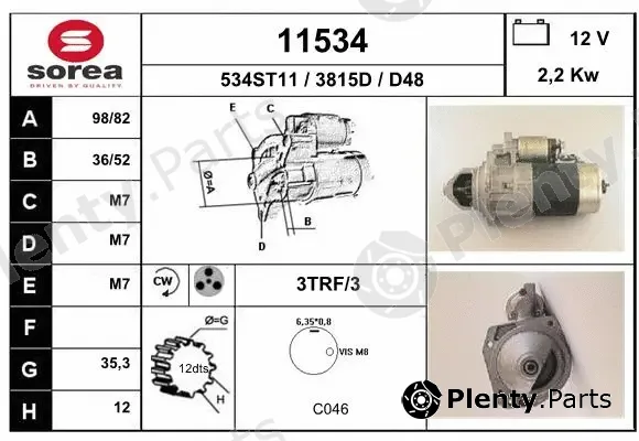 EAI 11534 — Starter