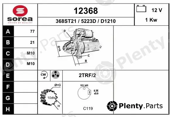 EAI 12368 — Starter