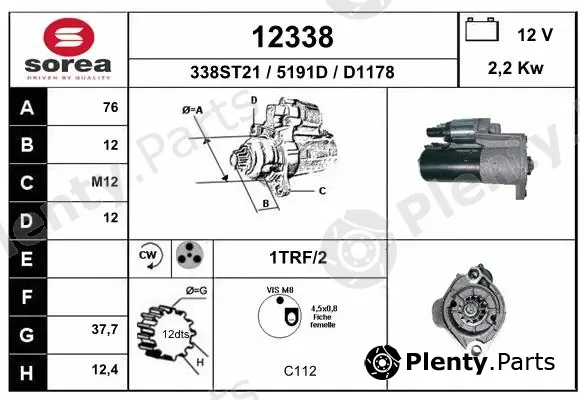 EAI 12338 — Starter