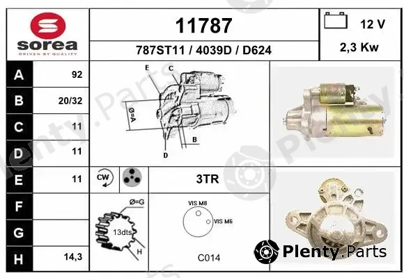 EAI 11787 — Starter
