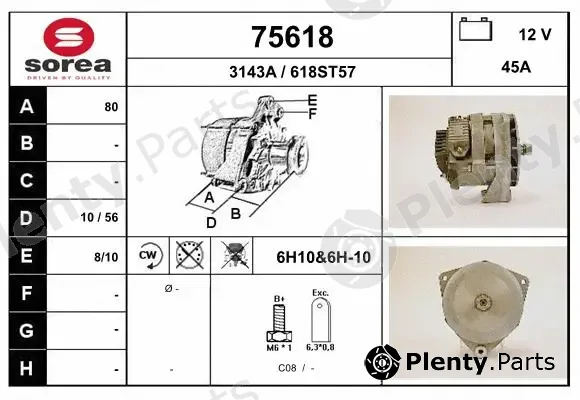 EAI 75618 — Alternator