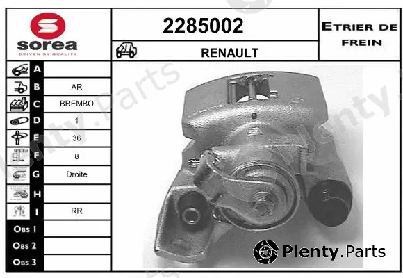 EAI 2285002 — Brake Caliper