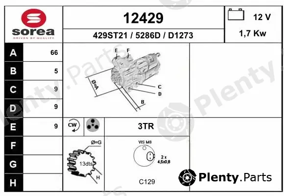 EAI 12429 — Starter