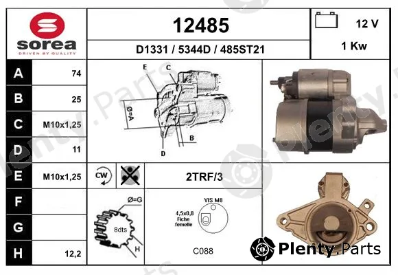 EAI 12485 — Starter