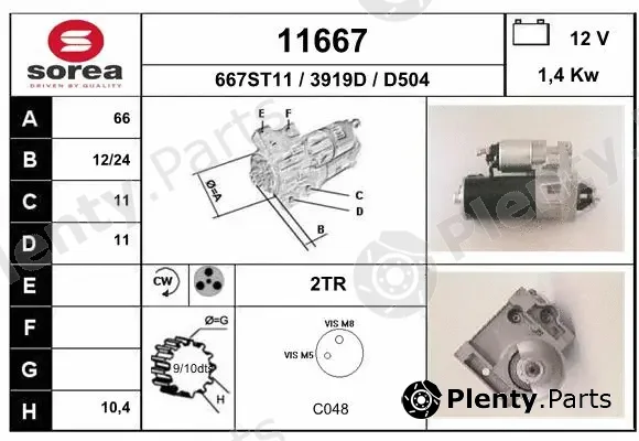 EAI 11667 — Starter