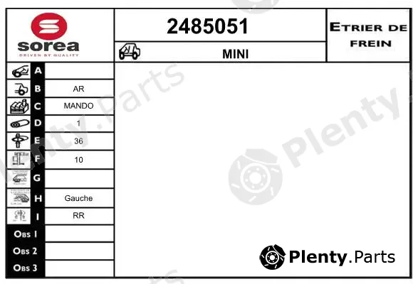 EAI 2485051 — Brake Caliper