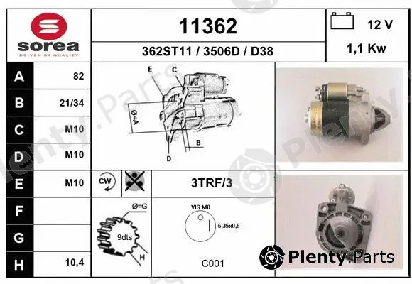 EAI 11362 — Starter