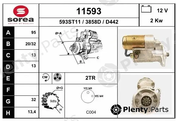EAI 11593 — Starter