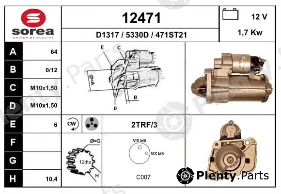 EAI 12471 — Starter