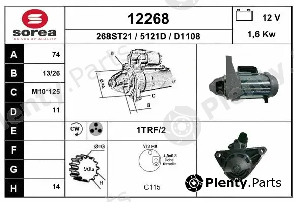 EAI 12268 — Starter