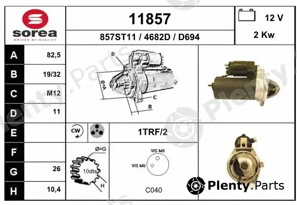 EAI 11857 — Starter