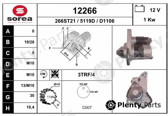 EAI 12266 — Starter
