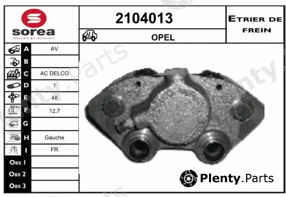 EAI 2104013 — Brake Caliper