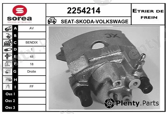 EAI 2254214 — Brake Caliper
