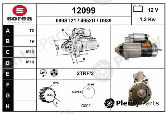 EAI 12099 — Starter