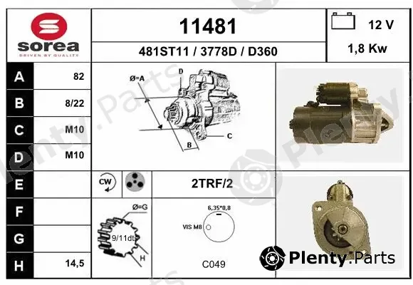 EAI 11481 — Starter