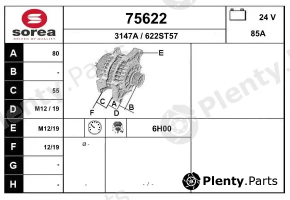 EAI 75622 — Alternator
