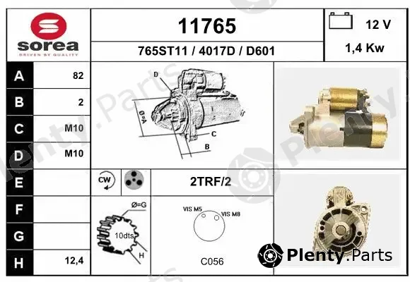 EAI 11765 — Starter