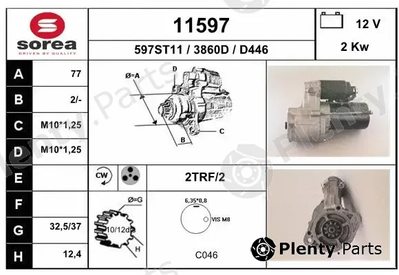 EAI 11597 — Starter