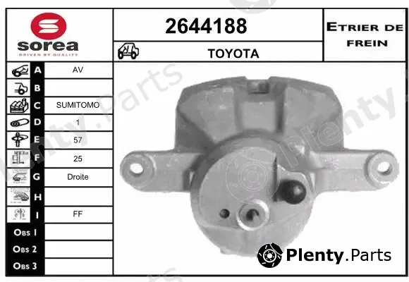 EAI 2644188 — Brake Caliper