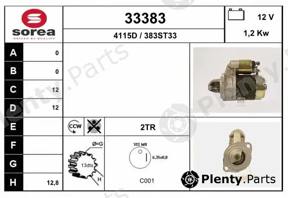 EAI 33383 — Starter