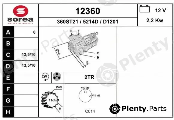 EAI 12360 — Starter