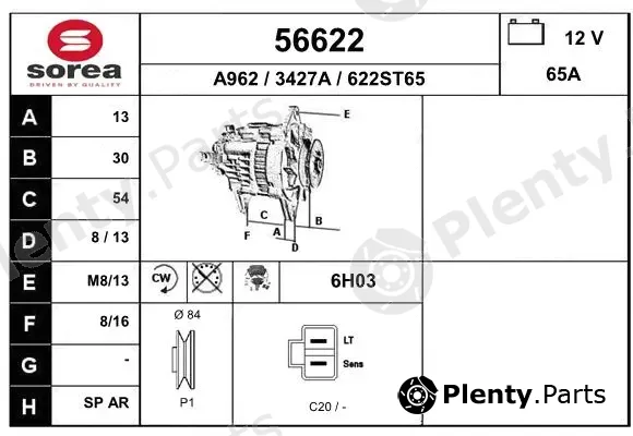 EAI 56622 — Alternator